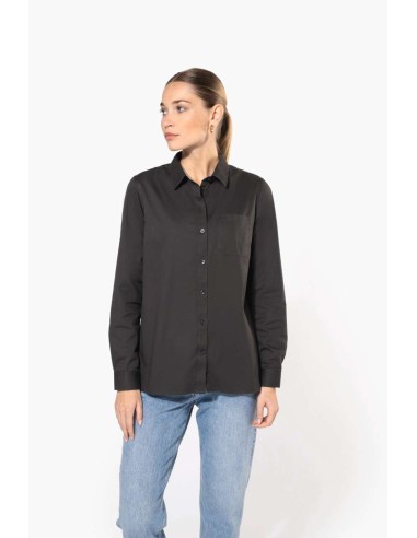 KAR-K585-LADIES’ NEVADA LONG SLEEVE COTTON SHIRT